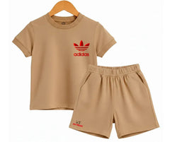 Addi D1 Shorts Set | Kids T shirt and shorts | Mini Minors Kin Trends | Kintrends