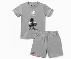 Ya Hussain Shorts Set D2