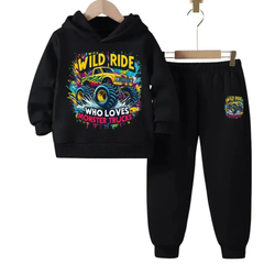 Wild Ride Hoodie Tracksuit - Kin Trends
