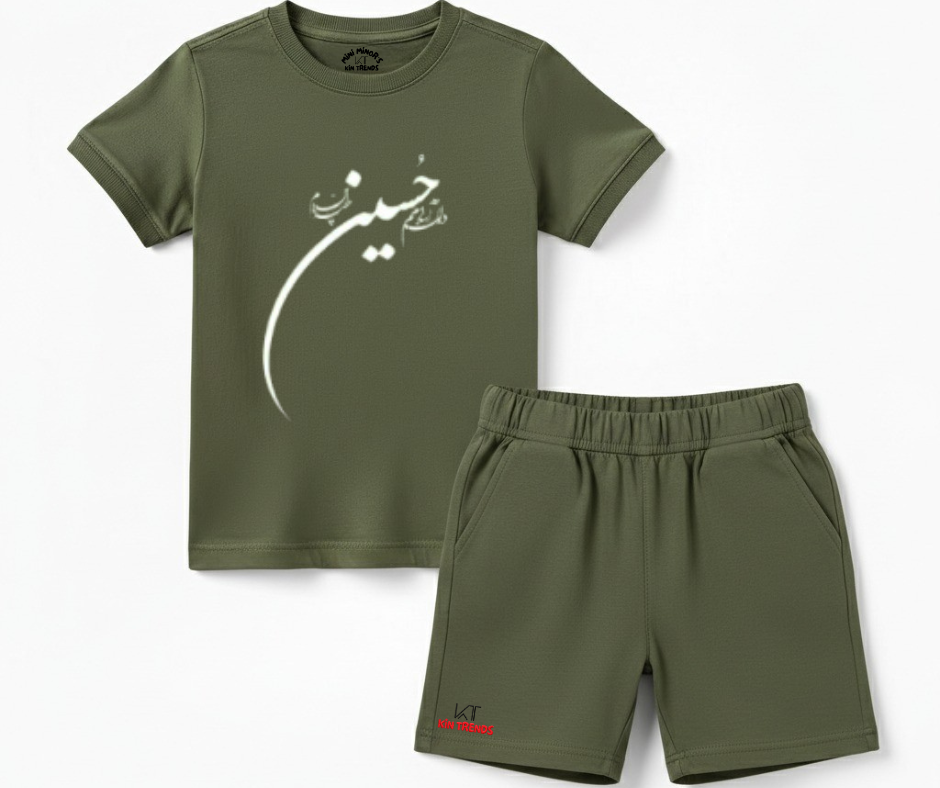 Hussain AS Shorts Set