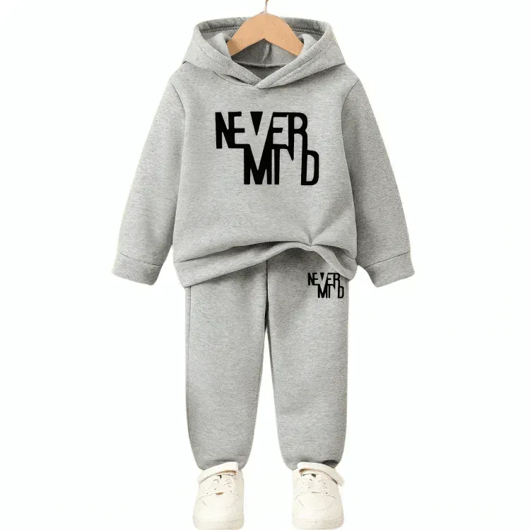 Never Mind Hoodie Tracksuit - Kin Trends