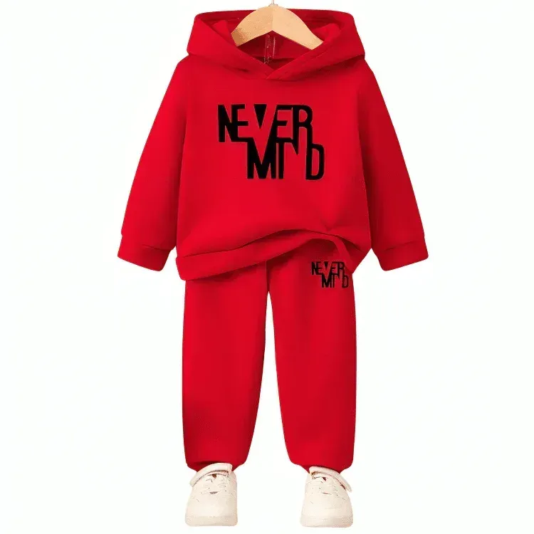 Never Mind Hoodie Tracksuit - Kin Trends
