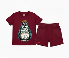 Southside Penguin Shorts Set | Kids T shirt and shorts | Mini Minors Kin Trends | Kintrends