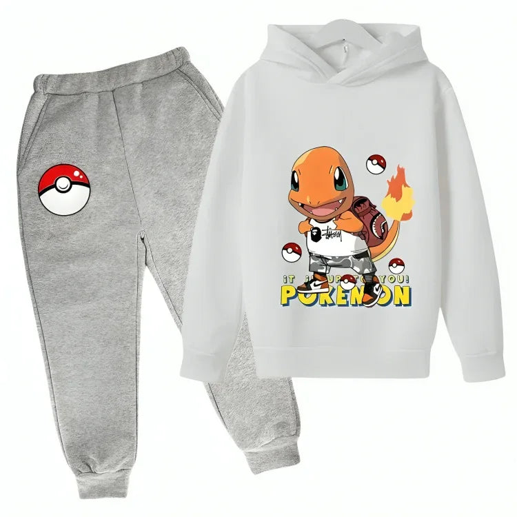 Pokemon Hoodie Tracksuit - Kin Trends