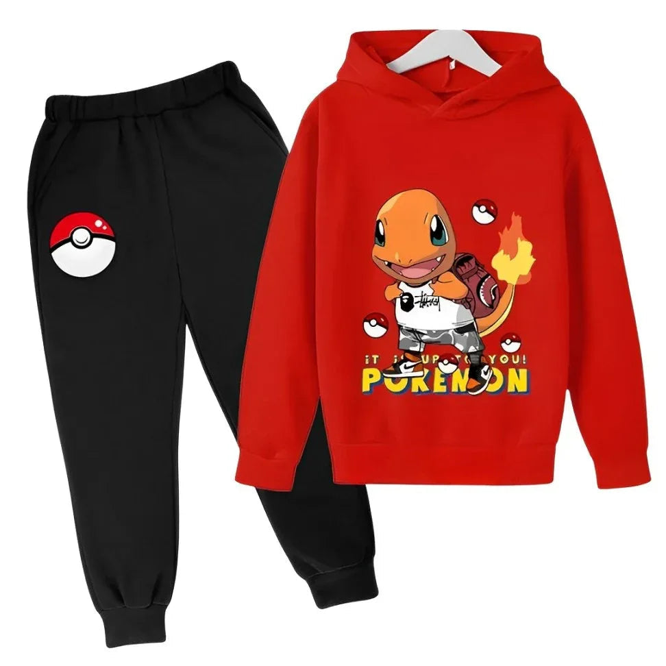 Pokemon Hoodie Tracksuit - Kin Trends