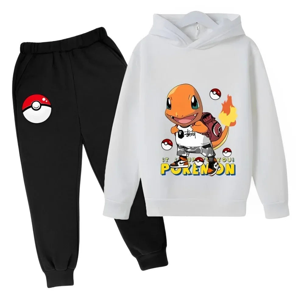 Pokemon Hoodie Tracksuit - Kin Trends