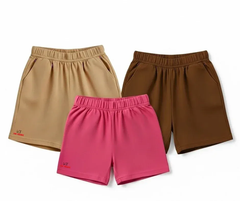 Pack of 3 Shorts for boys and girls | Mini Minors Kintrends