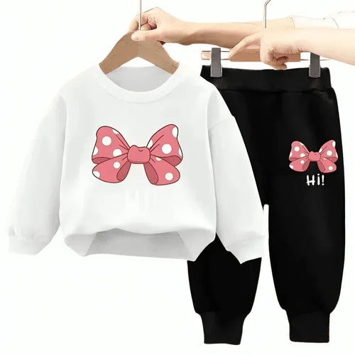 Hi Girls Fleece Tracksuit - Kin Trends