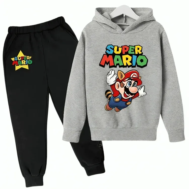 Super Mario Hoodie Tracksuit - Kin Trends