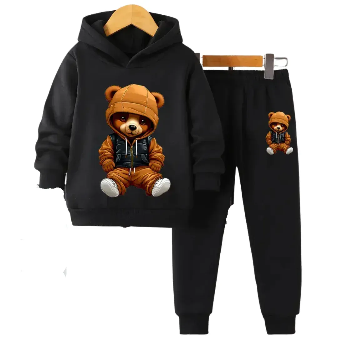 Little puppy Hoodie Tracksuit - Kin Trends
