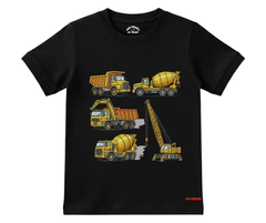 Crane Trucks T Shirt (Not Embroidered) Kids T shirt | Mini Minors Kin Trends | Kintrends