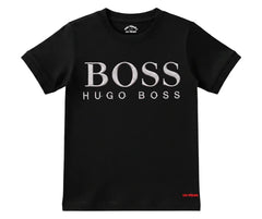 H Boss Tee (Not Embroidered) Kids T shirt | Mini Minors Kin Trends | Kintrends
