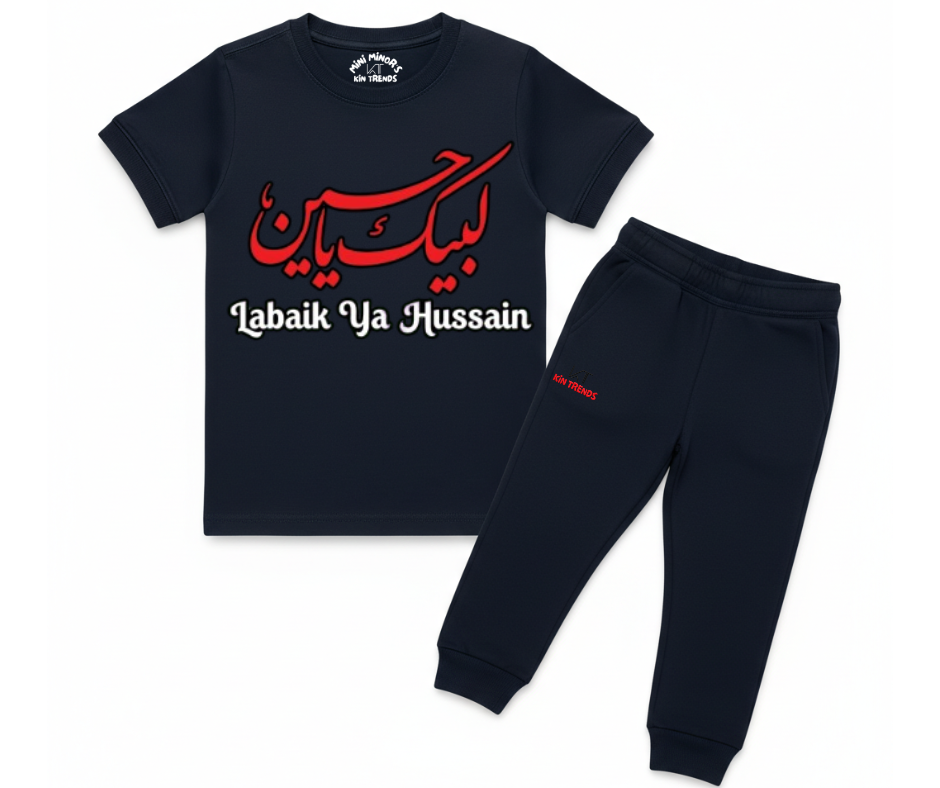 Labaik Ya Hussain AS D2 T Shirt & Trouser | Summer Tracksuit