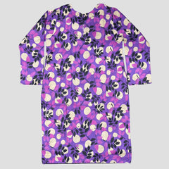 Purple Flora ??2 Piece Premium Lawn Kurta Trouser for Girls