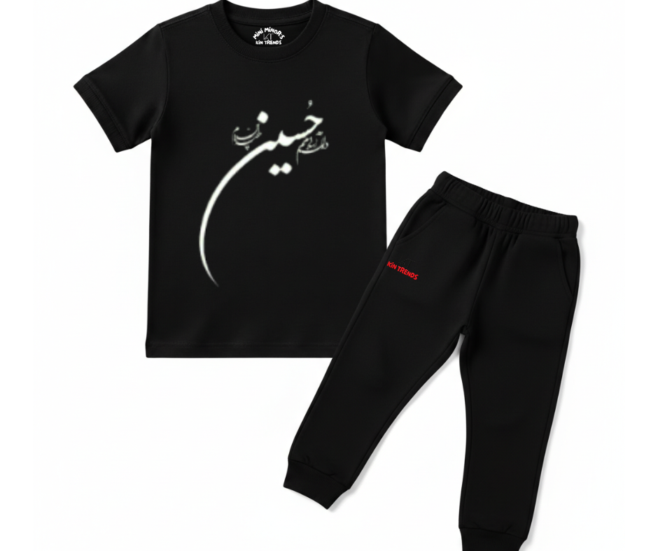 Mola Hussain A.S T Shirt & Trouser | Summer Tracksuit