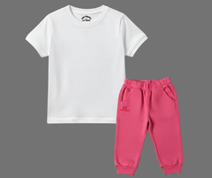 Contrast Color Plain Tracksuit | Mini Minors Kintrends
