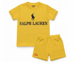 RL Shorts Set (Not Embroidered) | Mini Minors Kin Trends