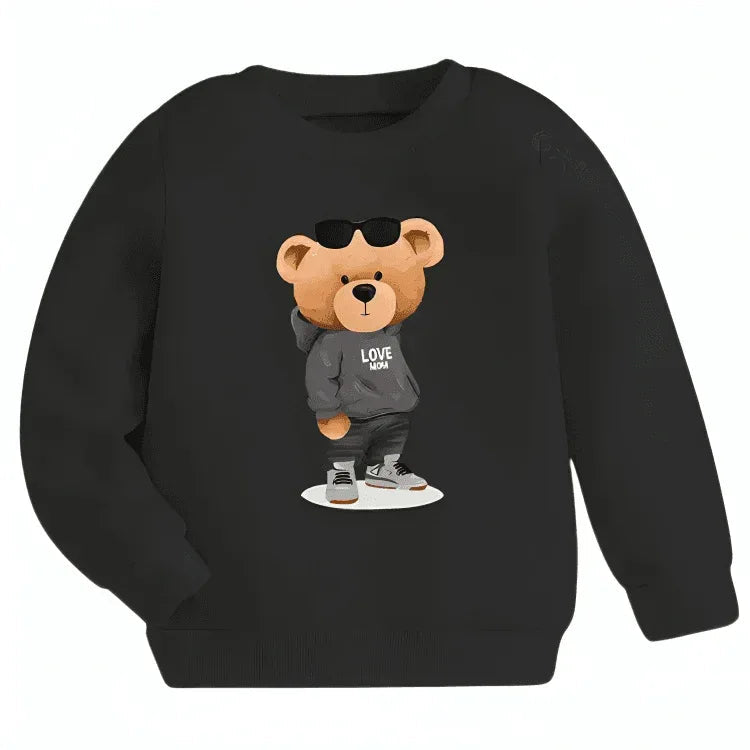 Love MOM Fleece Sweatshirt - Kin Trends
