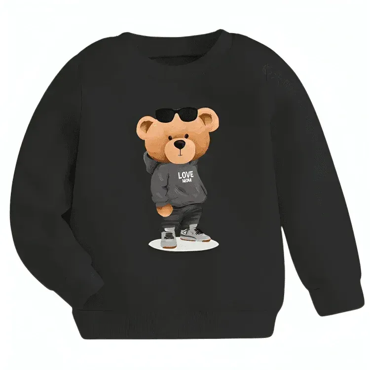 Love MOM Fleece Sweatshirt - Kin Trends