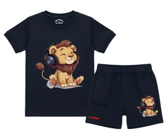 Music Lover Shorts Set | Kids T shirt and shorts | Mini Minors Kin Trends | Kintrends