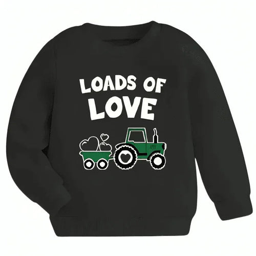 Loads Of Love Fleece Sweatshirt - Kin Trends