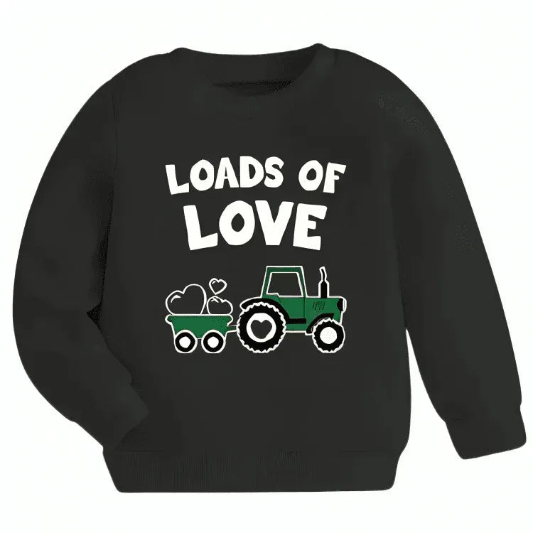 Loads Of Love Fleece Sweatshirt - Kin Trends