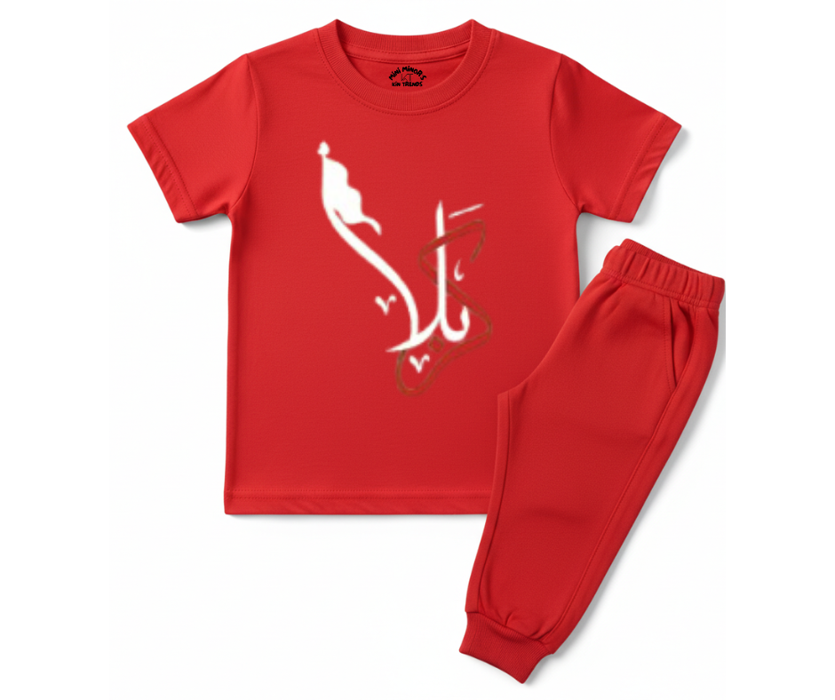 Premium Karbala T Shirt & Trouser | Summer Tracksuit