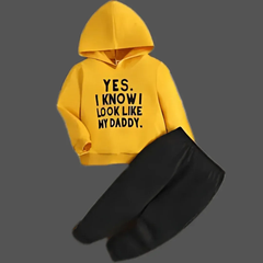 Look Like Daddy Hoodie Tracksuit - Kin Trends