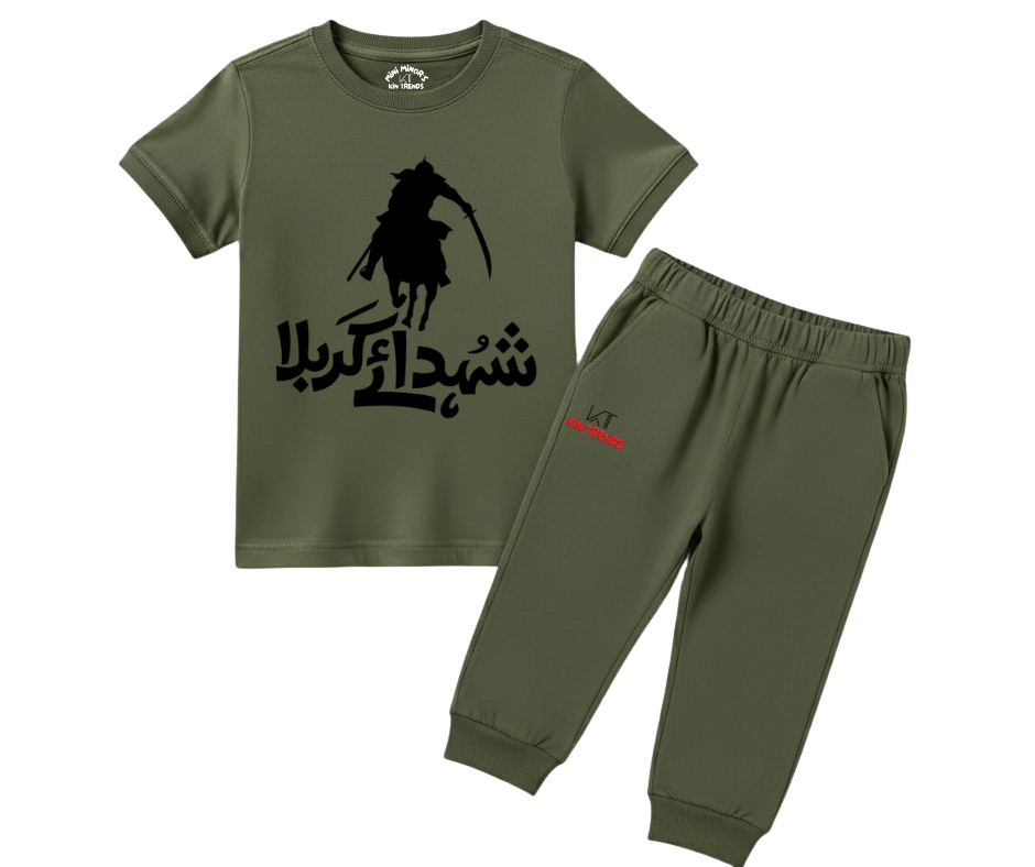 Shohda e karbala T Shirt & Trouser | Summer Tracksuit