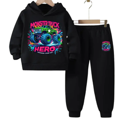 Monster Hero Hoodie Tracksuit - Kin Trends