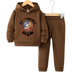 Let The Madness Begin Hoodie Tracksuit (Premium) - Kin Trends