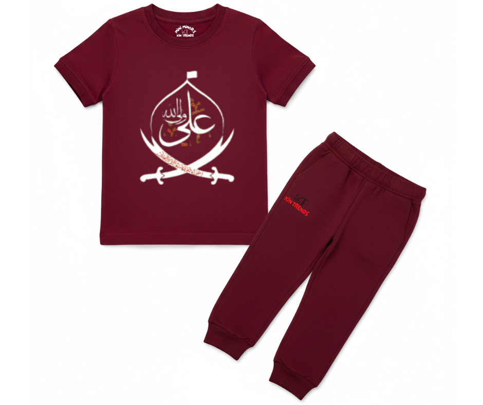 Mola Ali AS T Shirt & Trouser | Summer Tracksuit