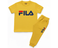 FLA Tracksuit Kids T shirt and trouser | Mini Minors Kin Trends | Kintrends