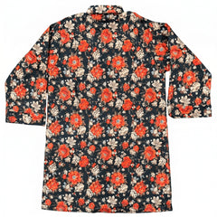 Black Rose ??2 Piece Premium Lawn Kurta Trouser shirt-collar for Girls