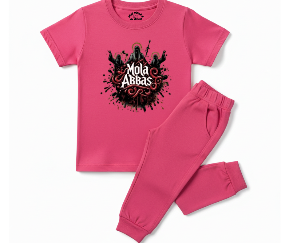 Mola Abbas (A.S) T Shirt & Trouser | Summer Tracksuit