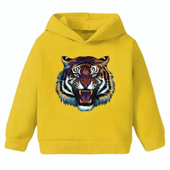 Tiger Roar Fleece Hoodie - Kin Trends