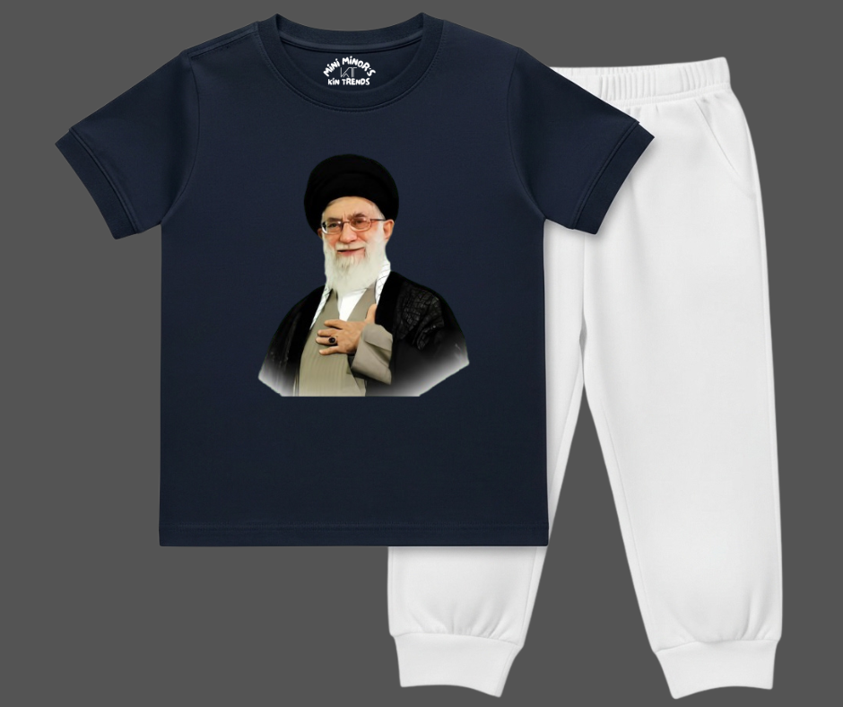 Great Ayatollah Ali Khamenei T Shirt & Trouser | Summer Tracksuit