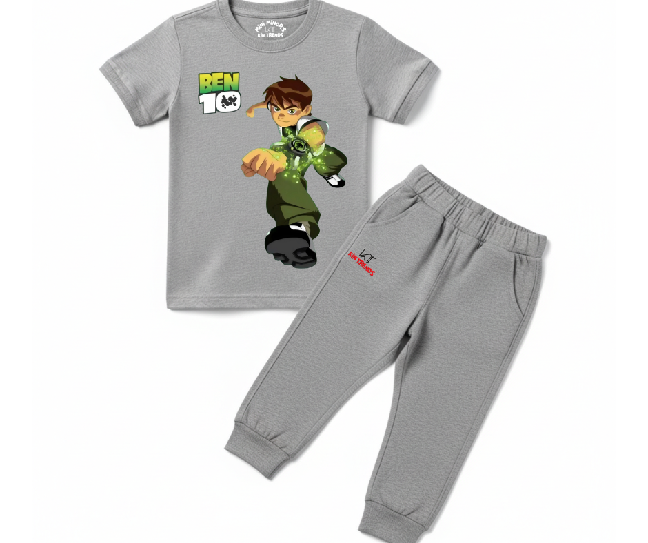 Ben 10 D1 Summer Kids Tracksuit | Mini Minors Kintrends