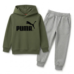 PMA Kids Winter Fleece Hoodie Tracksuit - 2 Pcs