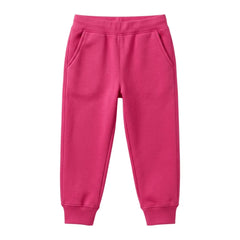 Pink Fleece Winter Trouser For Girls