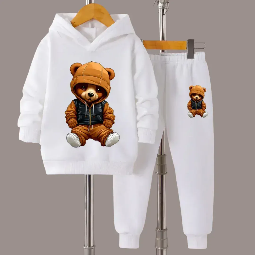 Little puppy Hoodie Tracksuit - Kin Trends