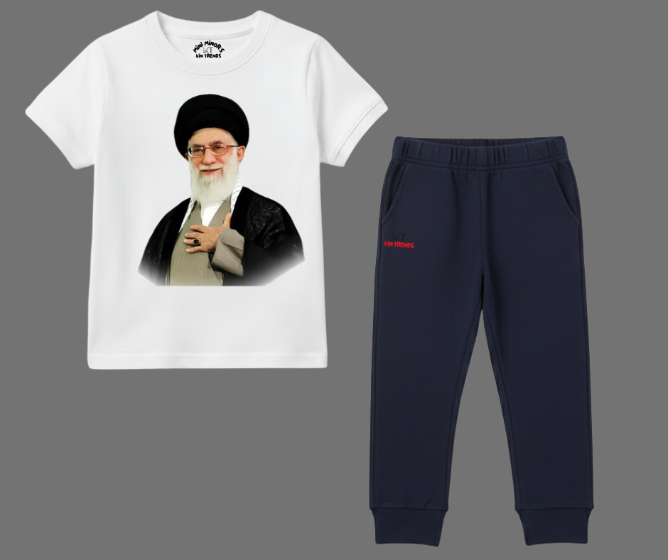 Great Ayatollah Ali Khamenei T Shirt & Trouser | Summer Tracksuit