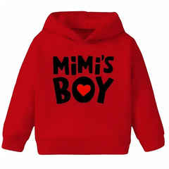 Mimi's Boy Fleece Hoodie - Kin Trends