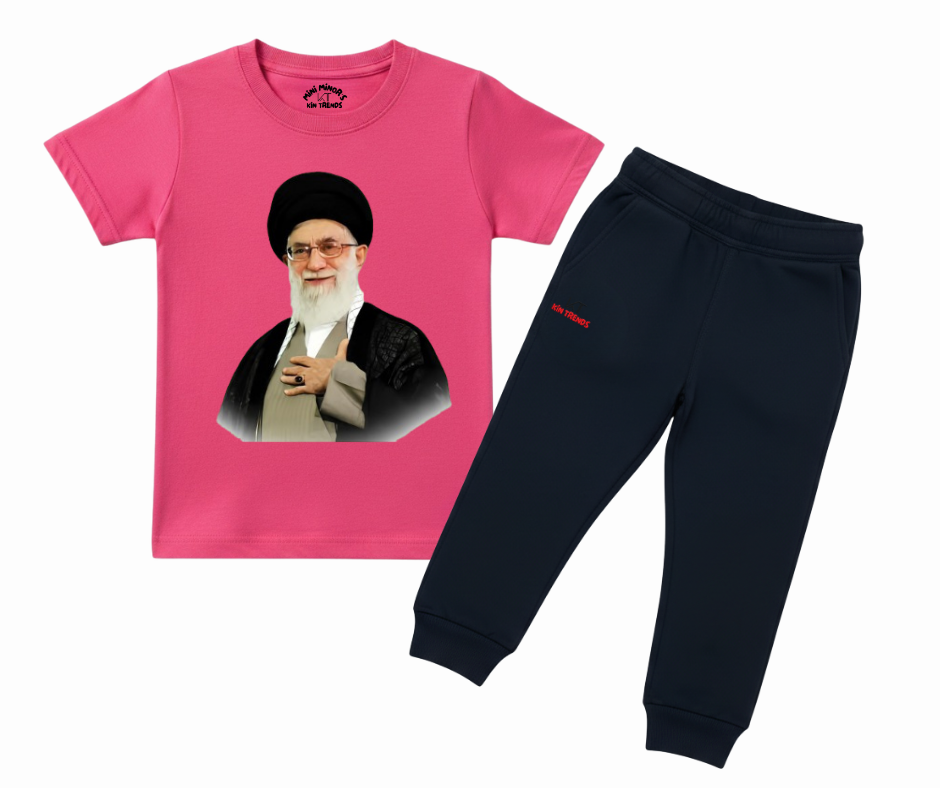 Great Ayatollah Ali Khamenei T Shirt & Trouser | Summer Tracksuit