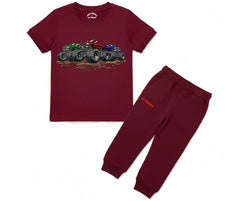 Big Wheels Big Dreams Summer Tracksuit (Not Embroidered) | Mini Minors Kintrends