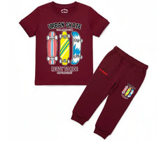 Urban Skate Street Style Summer Tracksuit | Mini Minors Kintrends