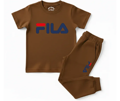 FLA Tracksuit Kids T shirt and trouser | Mini Minors Kin Trends | Kintrends