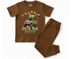 Egg stream Dino Rider Summer Tracksuit | Mini Minors Kintrends