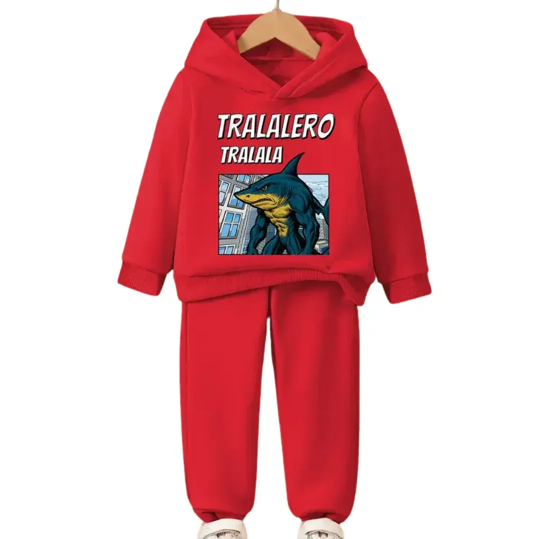 Tralalero Tralala Hoodie Tracksuit - Kin Trends