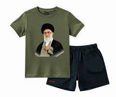 Great Ayatollah Ali Khamenei Shorts Set